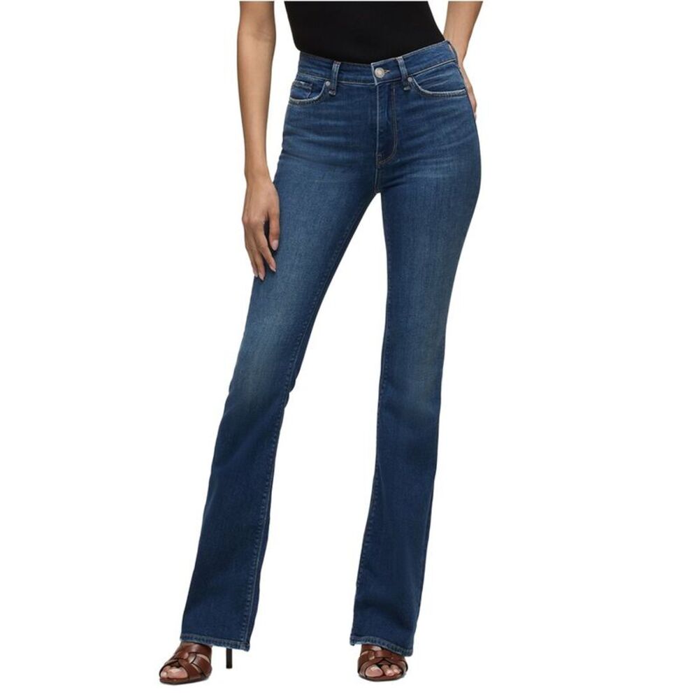Hudson Jeans Womens Barbara High-Rise Bootcut Jean, Blue